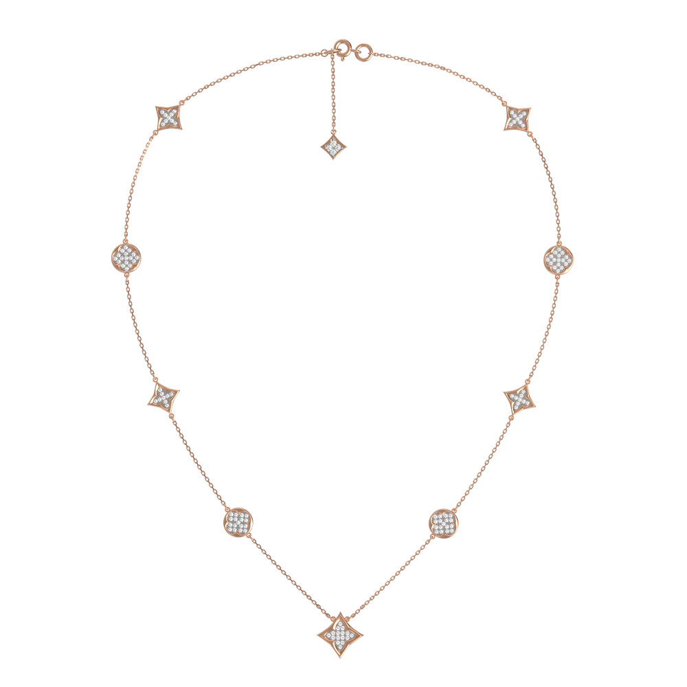 Колье из золота c бриллиантами