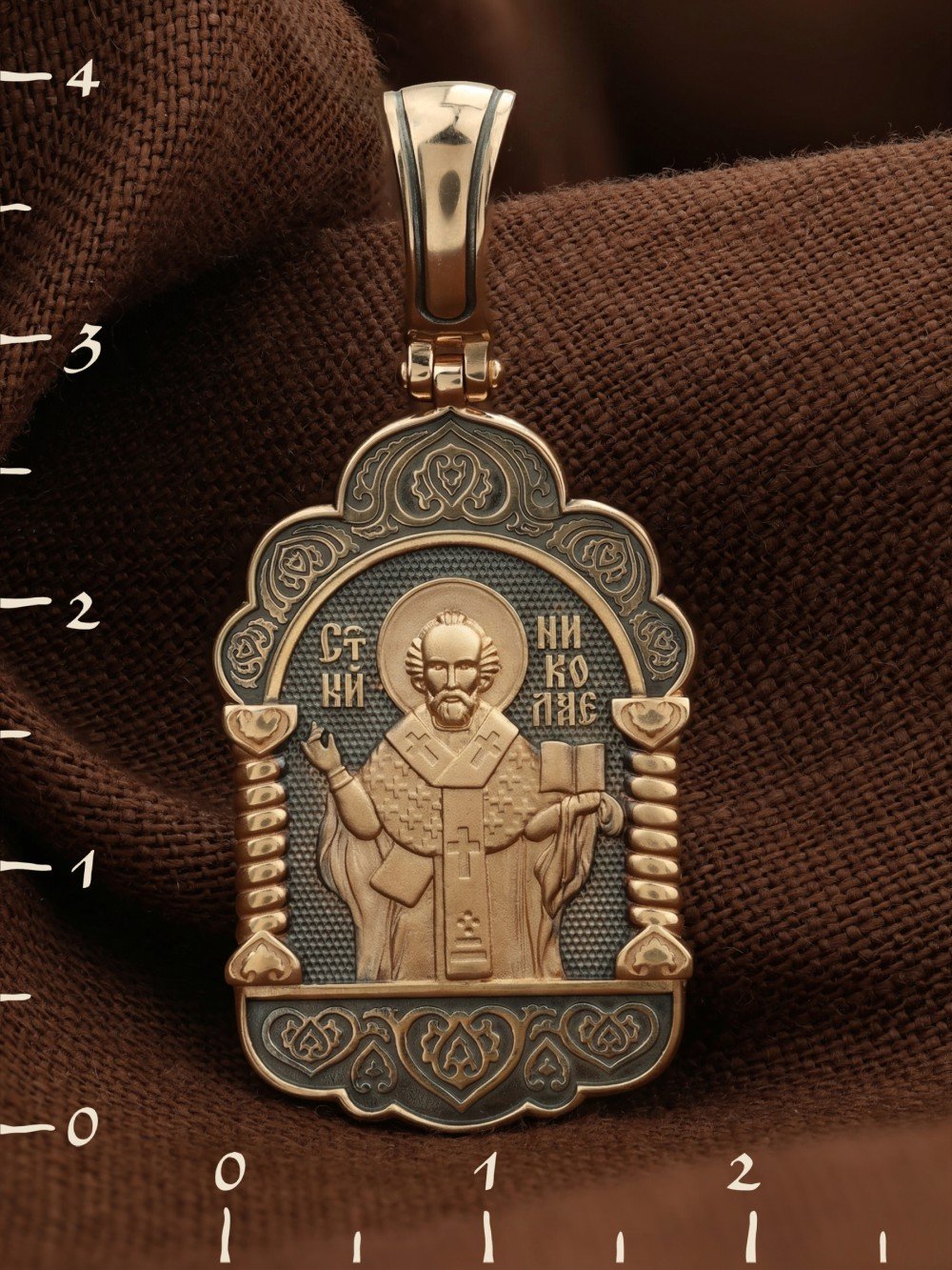 Образок из золота