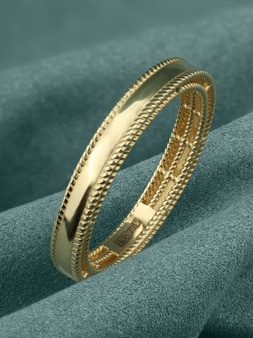 Кольцо из лимонного золота