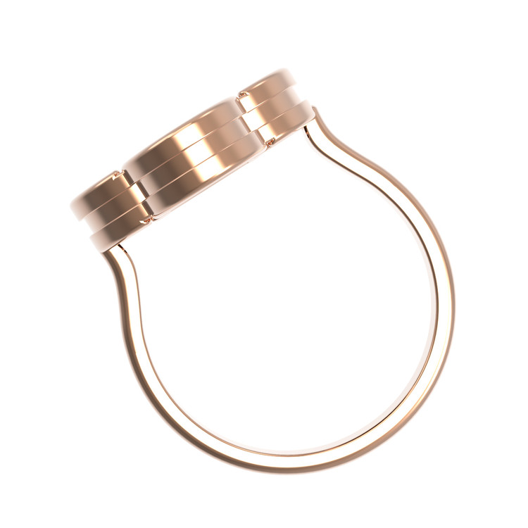 Кольцо из золота c малахитом