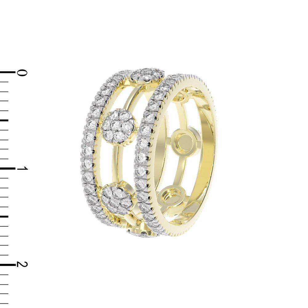 Подвеска из лимонного золота c бриллиантами