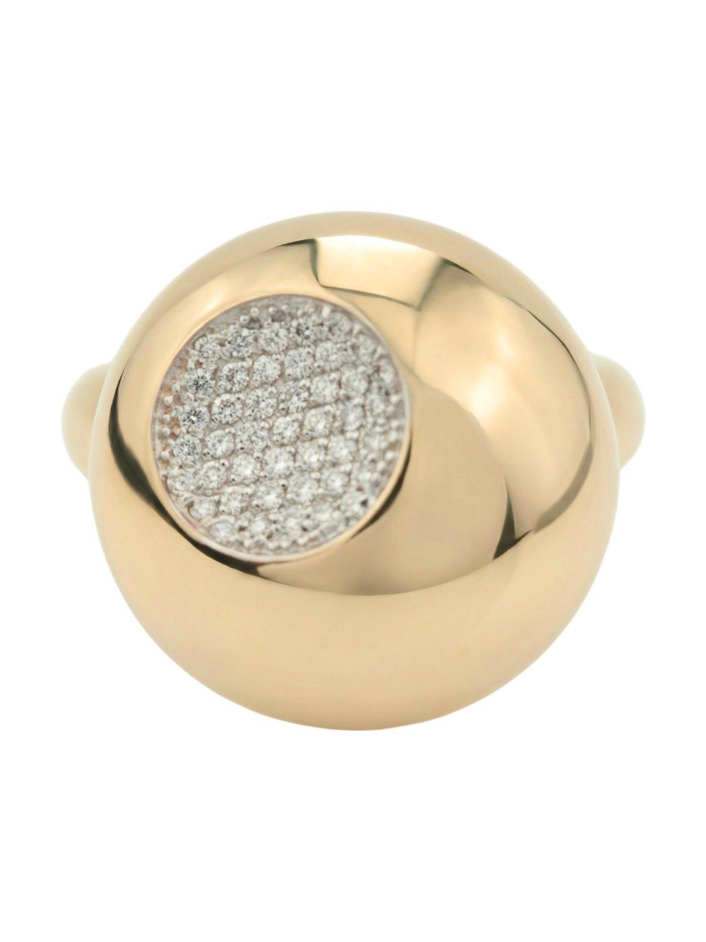 Кольцо из золота c бриллиантами