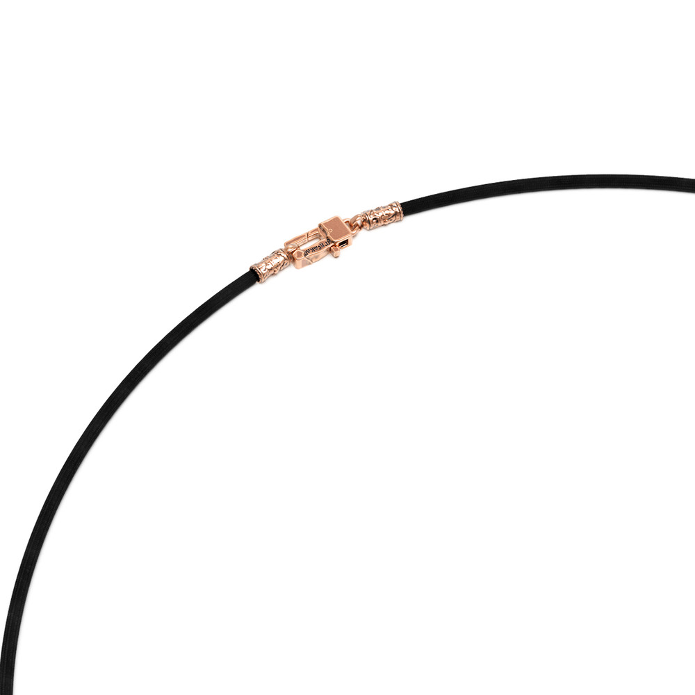 Шнурок шёлковый из золота c шёлковым шнурком