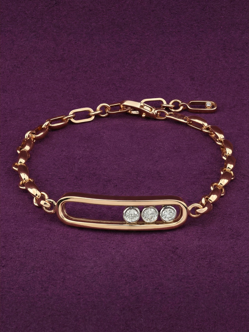 Браслет из золота c бриллиантами