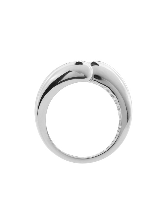 Кольцо из белого золота