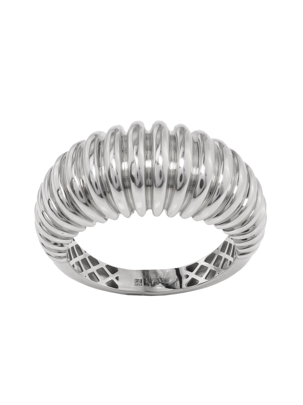 Кольцо из белого золота