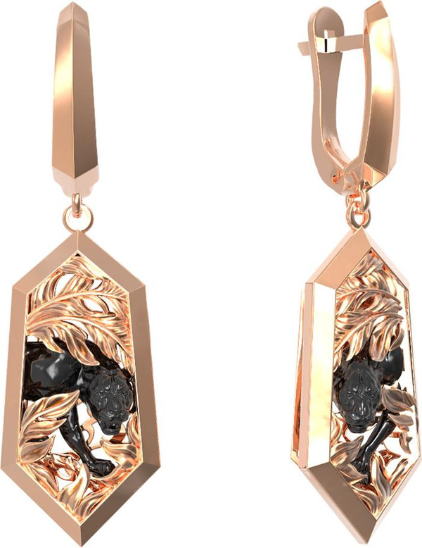 Серьги из золота