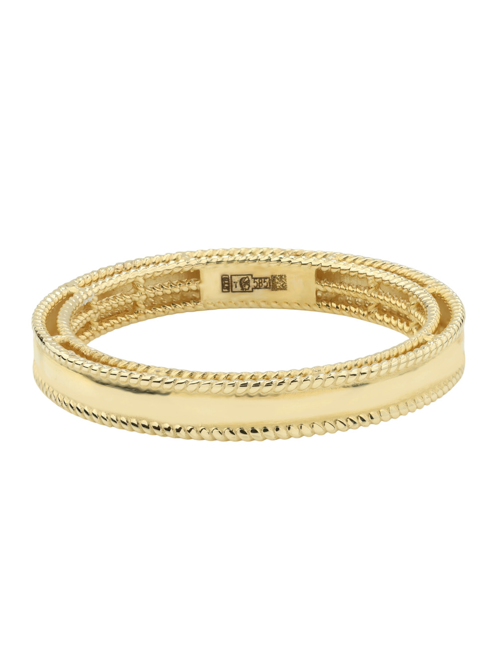 Кольцо из лимонного золота