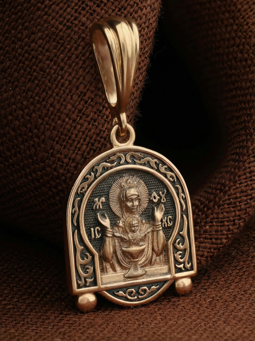 Образок из золота