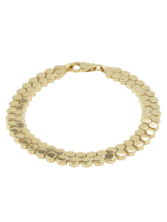 Браслет из лимонного золота