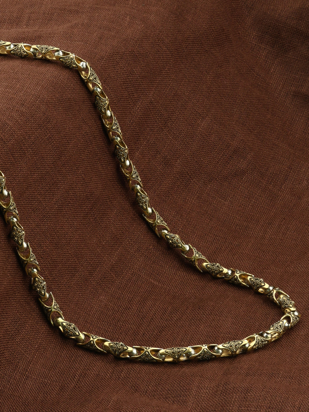 Цепь из лимонного золота