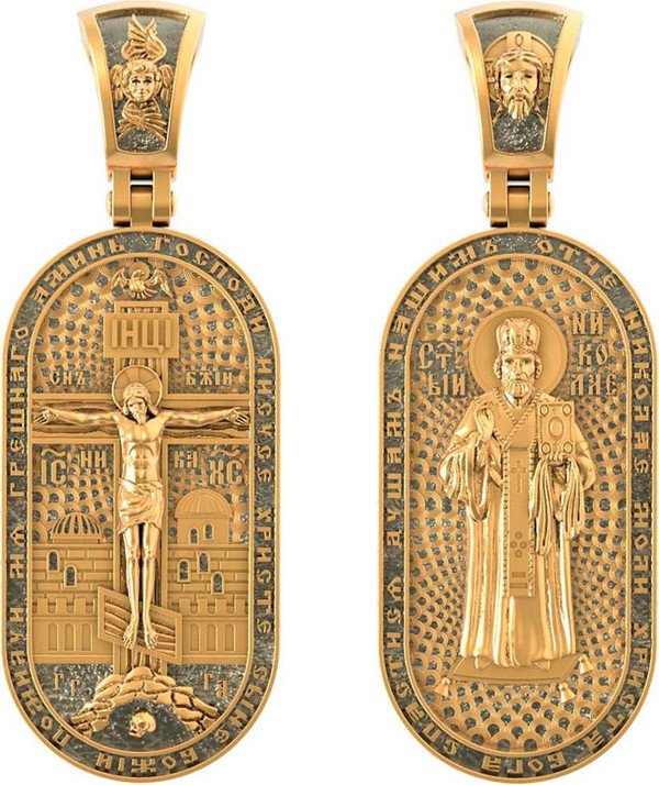 Образок из золота