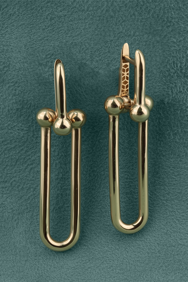 Серьги из золота