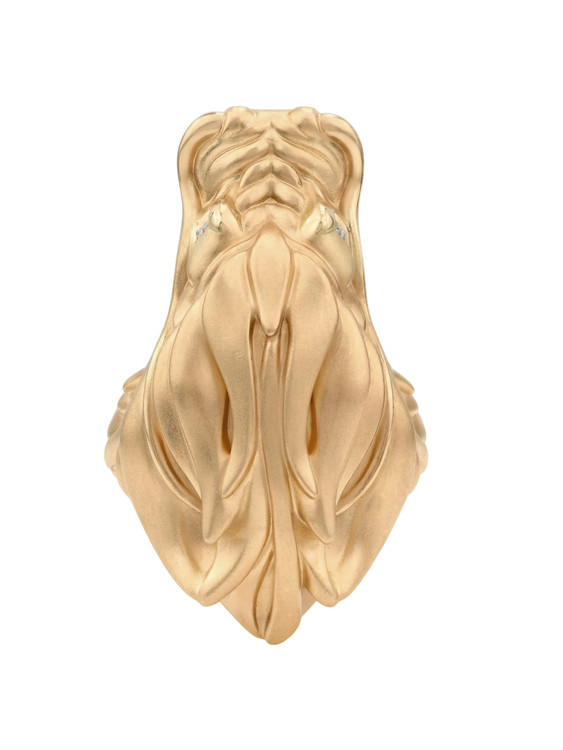 Кольцо из золота c бриллиантами