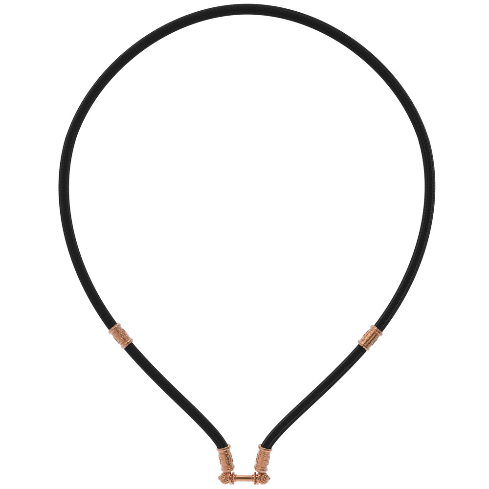 Шнурок шёлковый из золота c шёлковым шнурком