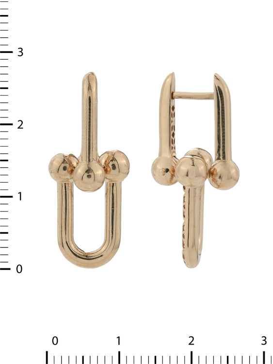 Серьги из золота