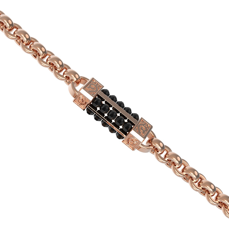 Цепь из золота c ониксом