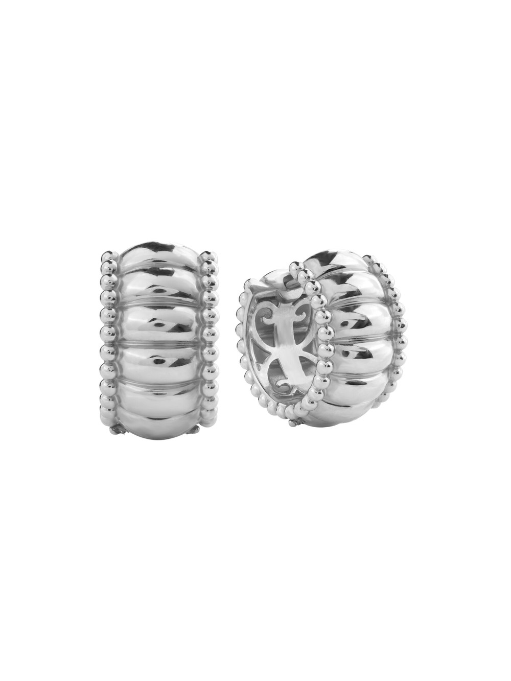 Серьги из белого золота