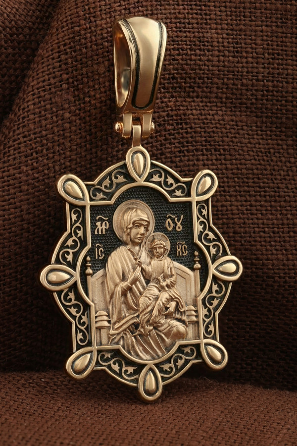 Образок из золота