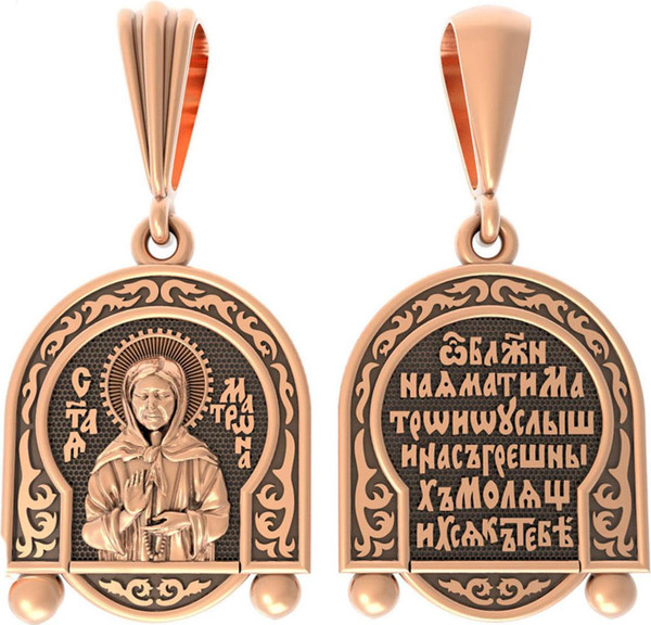 Образок из золота