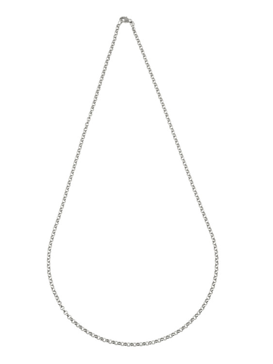 Цепь из белого золота