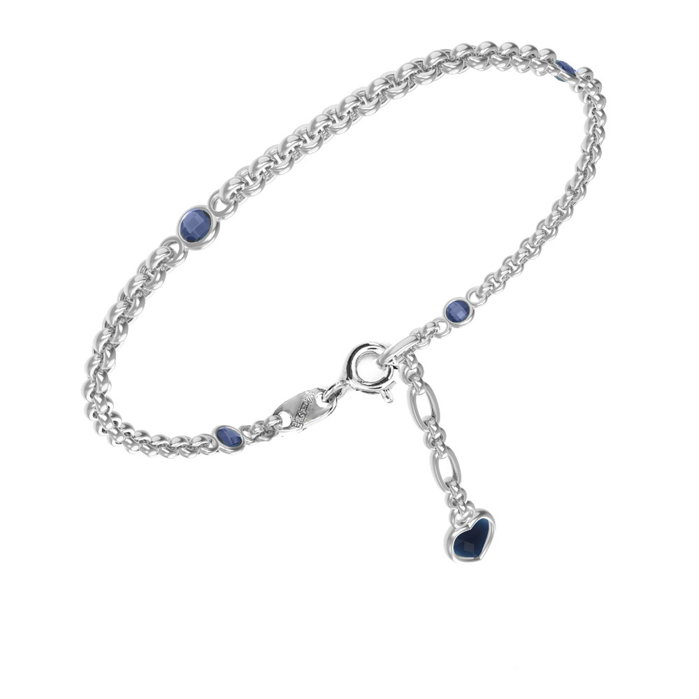 Браслет из белого золота