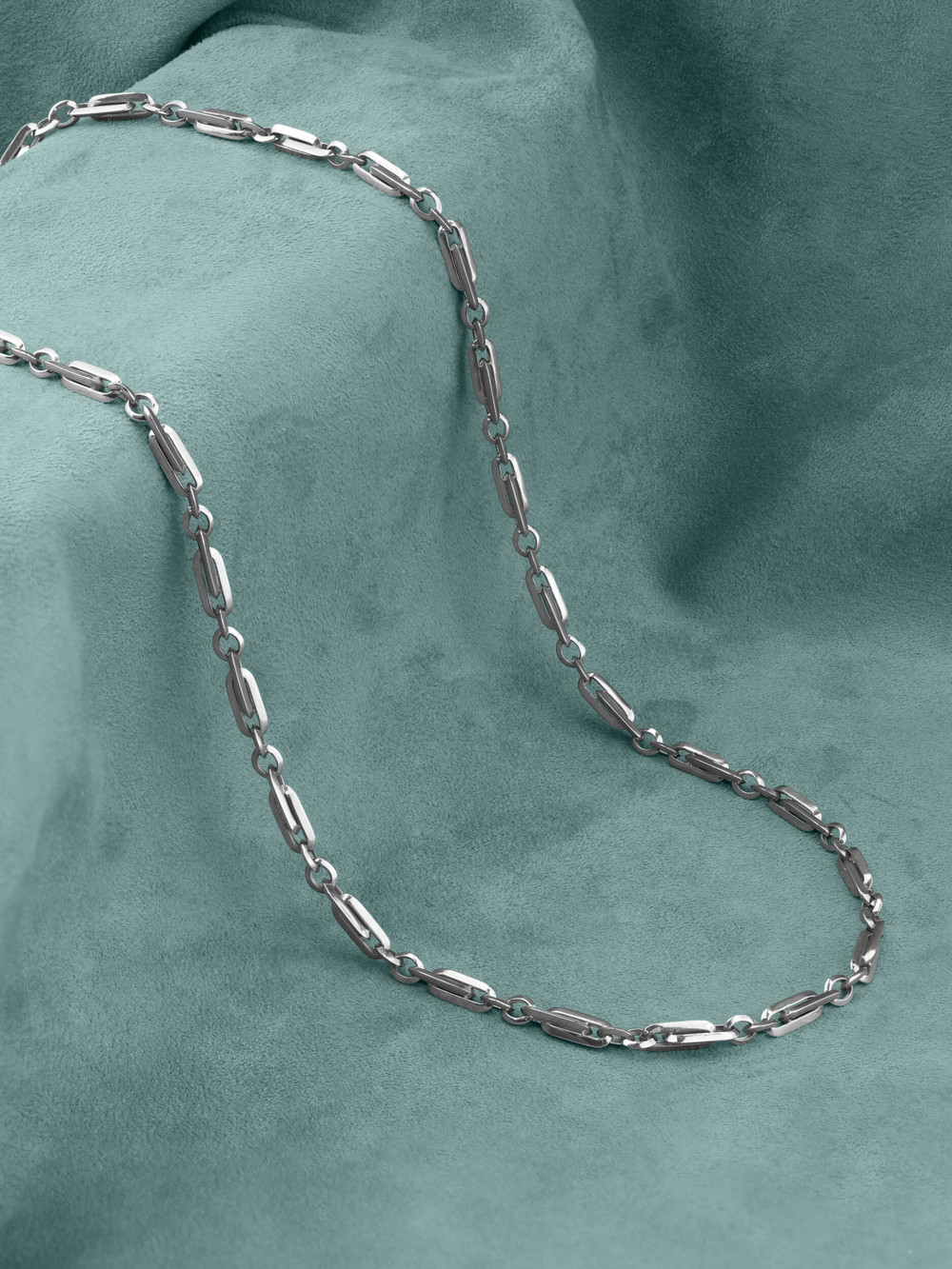 Цепь из белого золота