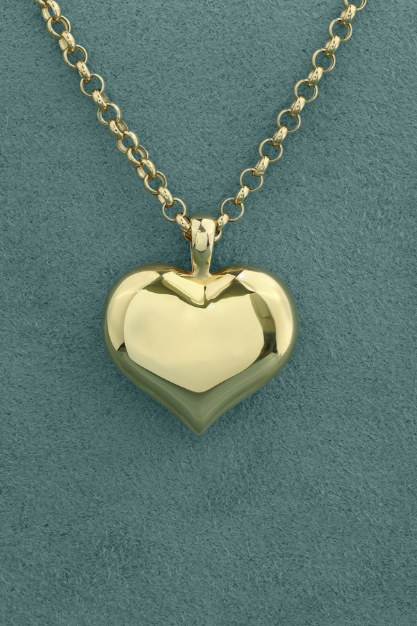 Подвеска из лимонного золота