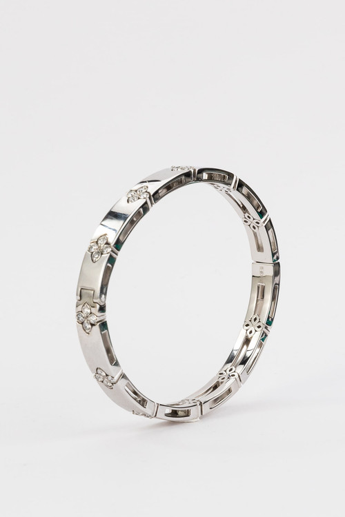 Браслет из белого золота c бриллиантами