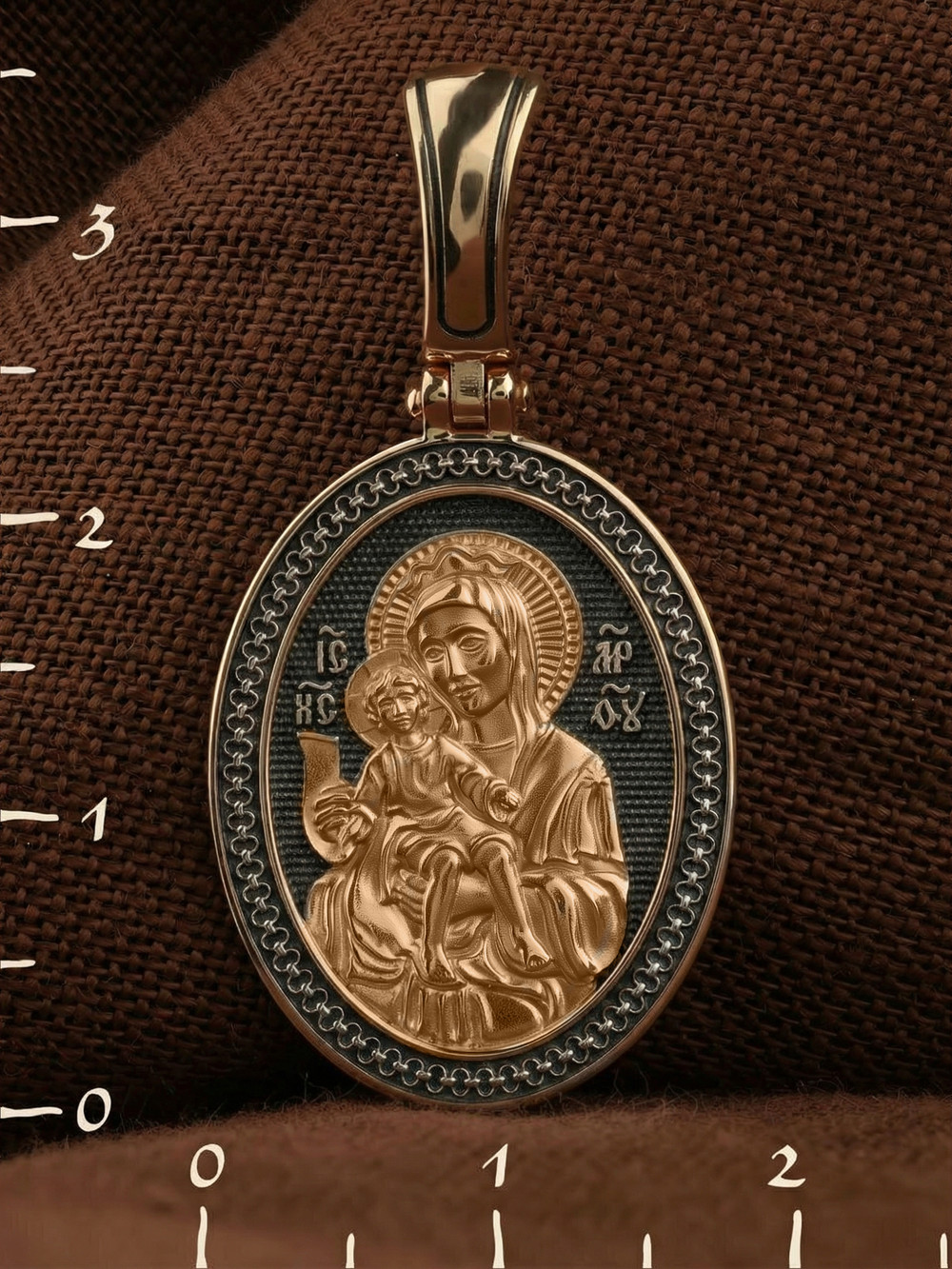 Образок из золота