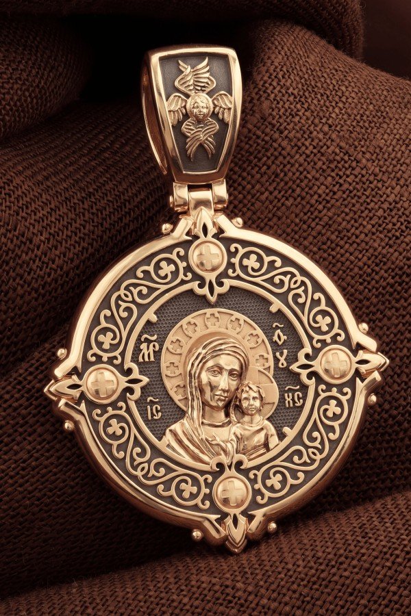 Образок из золота