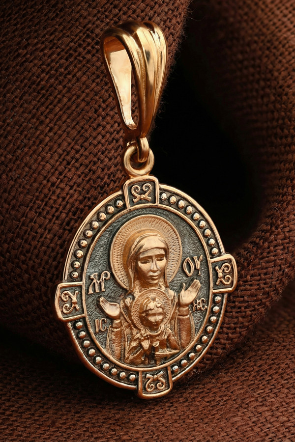 Образок из золота