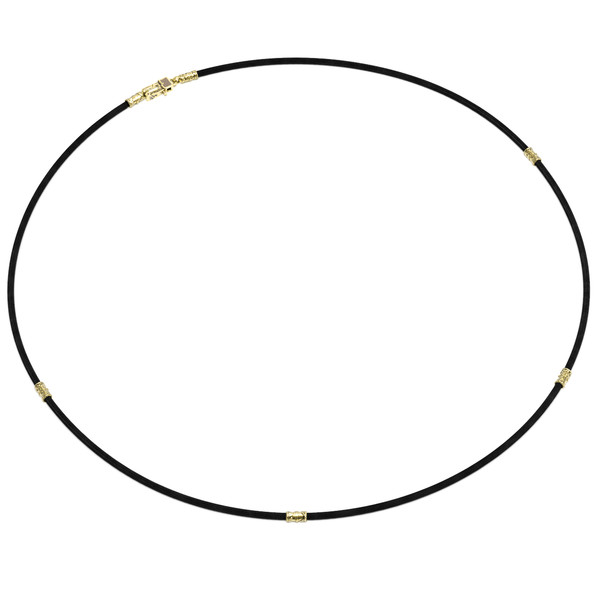 Шнурок шёлковый из лимонного золота c шёлковым шнурком