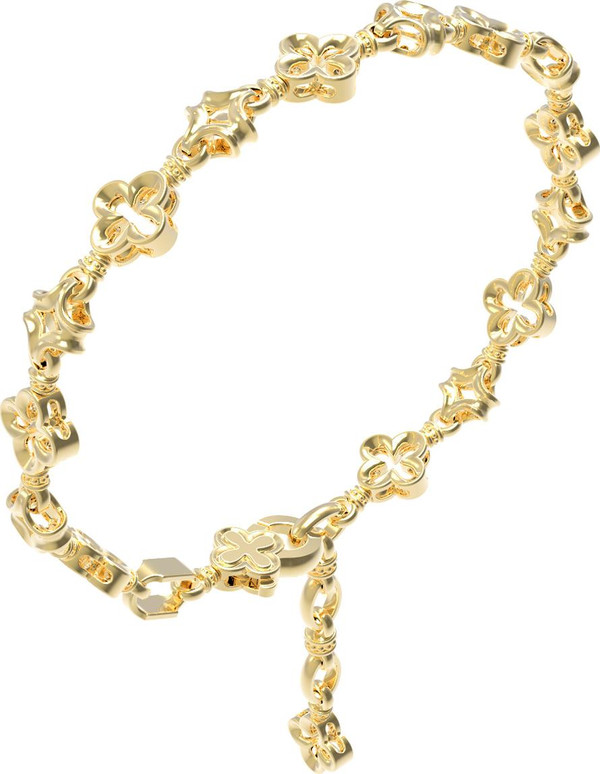 Браслет из лимонного золота