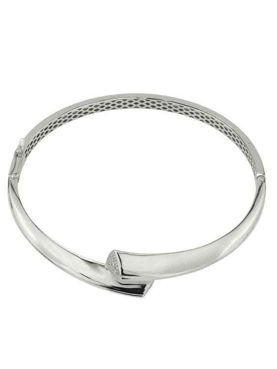 Браслет из белого золота c бриллиантами