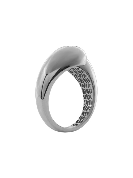 Кольцо из белого золота