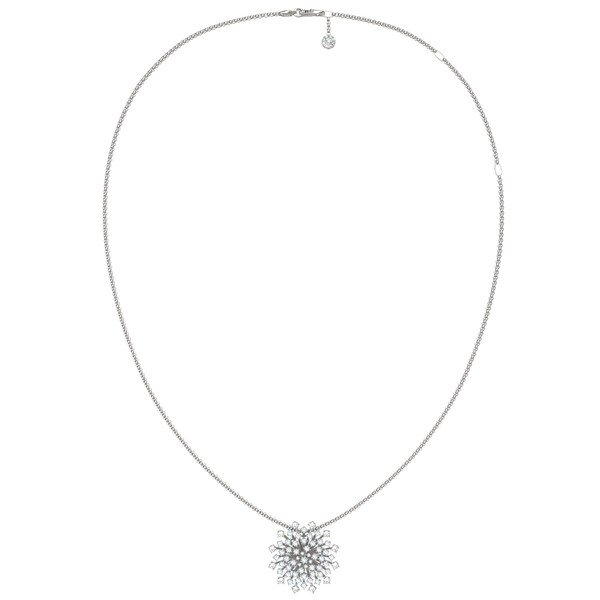 Колье из белого золота c бриллиантами
