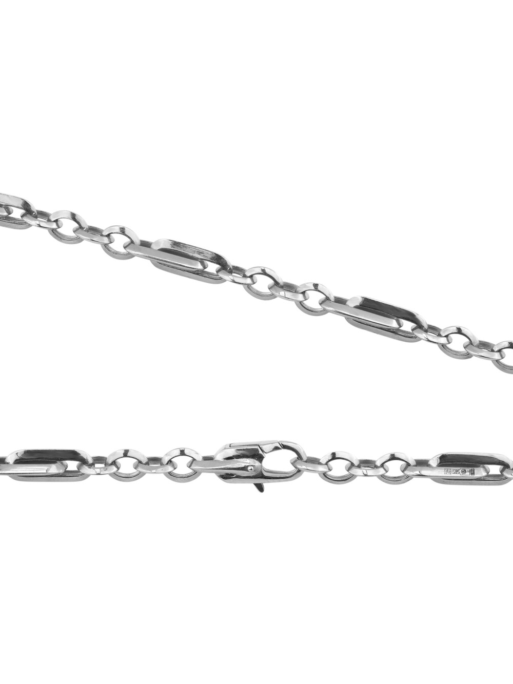 Цепь из белого золота