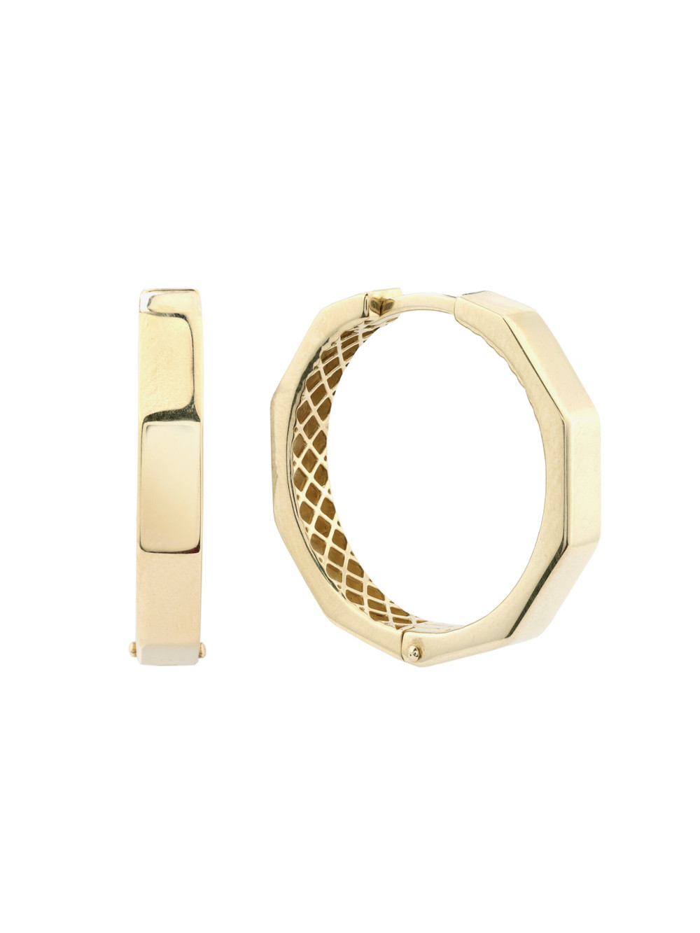 Серьги из лимонного золота