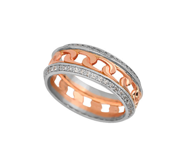 Кольцо из золота c фианитом