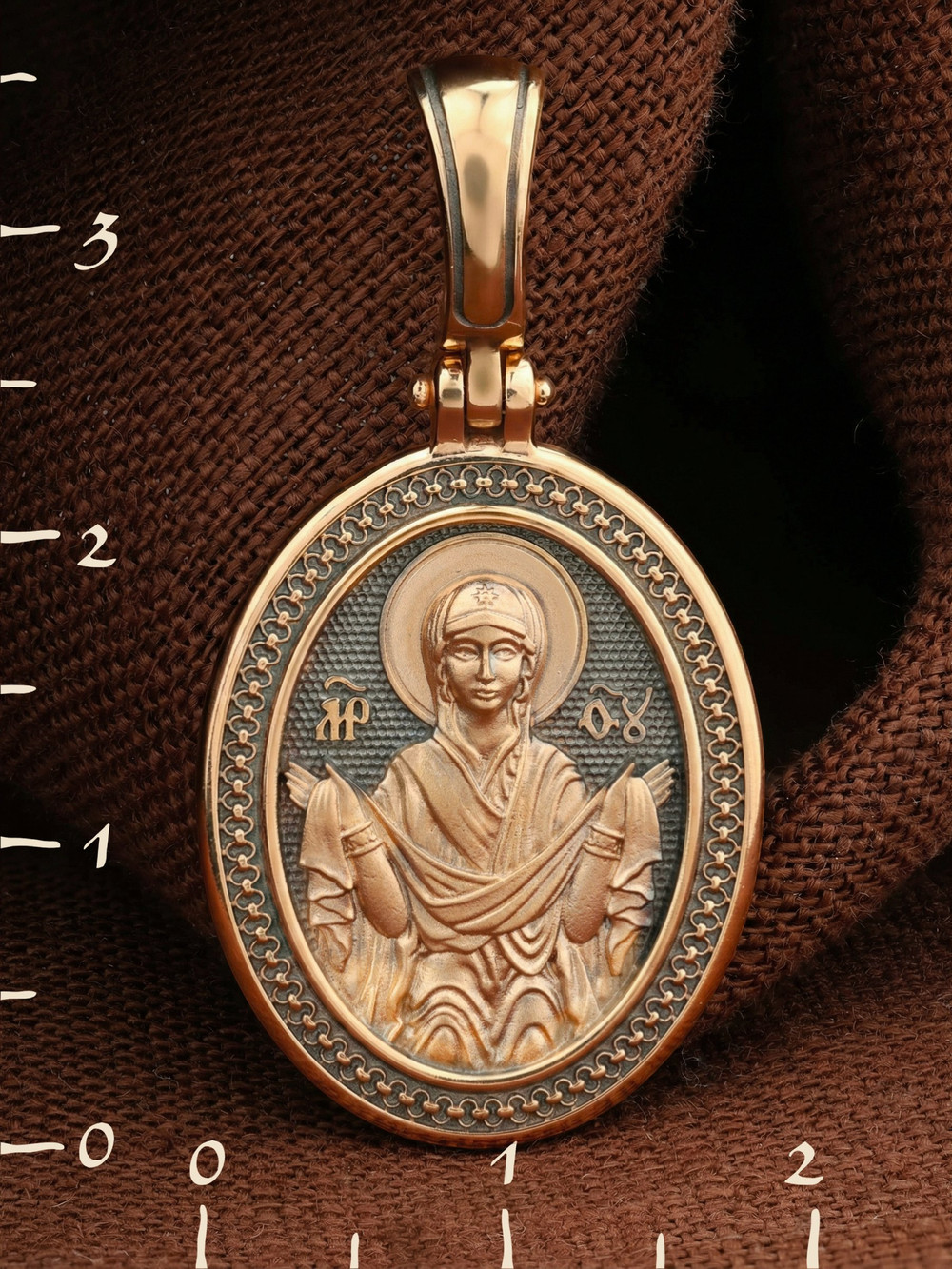 Образок из золота