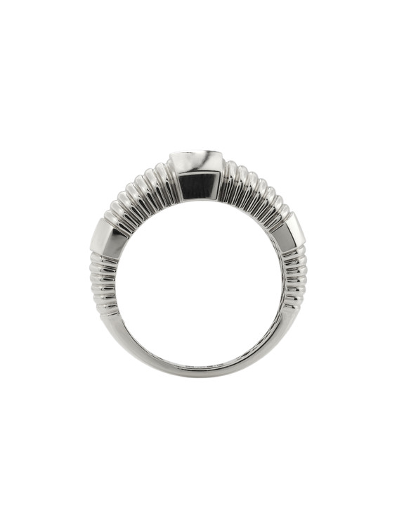 Кольцо из белого золота