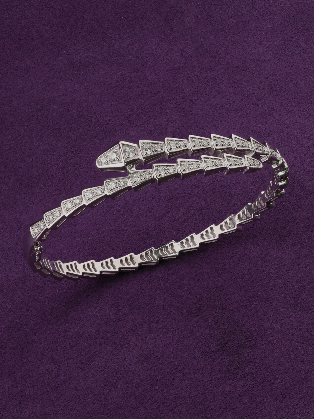 Браслет из белого золота c бриллиантами