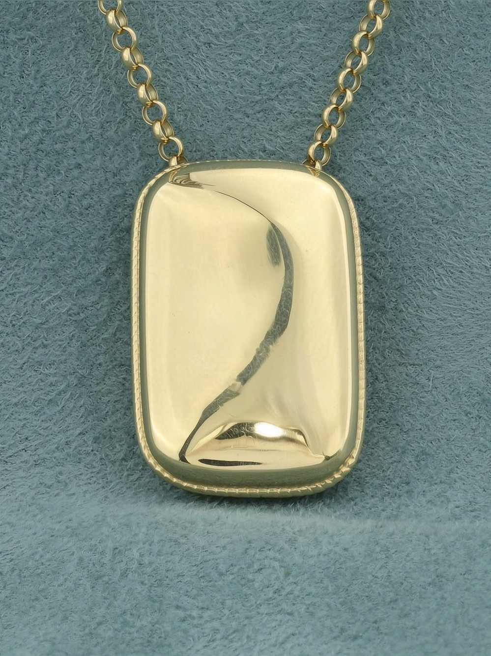 Подвеска из лимонного золота