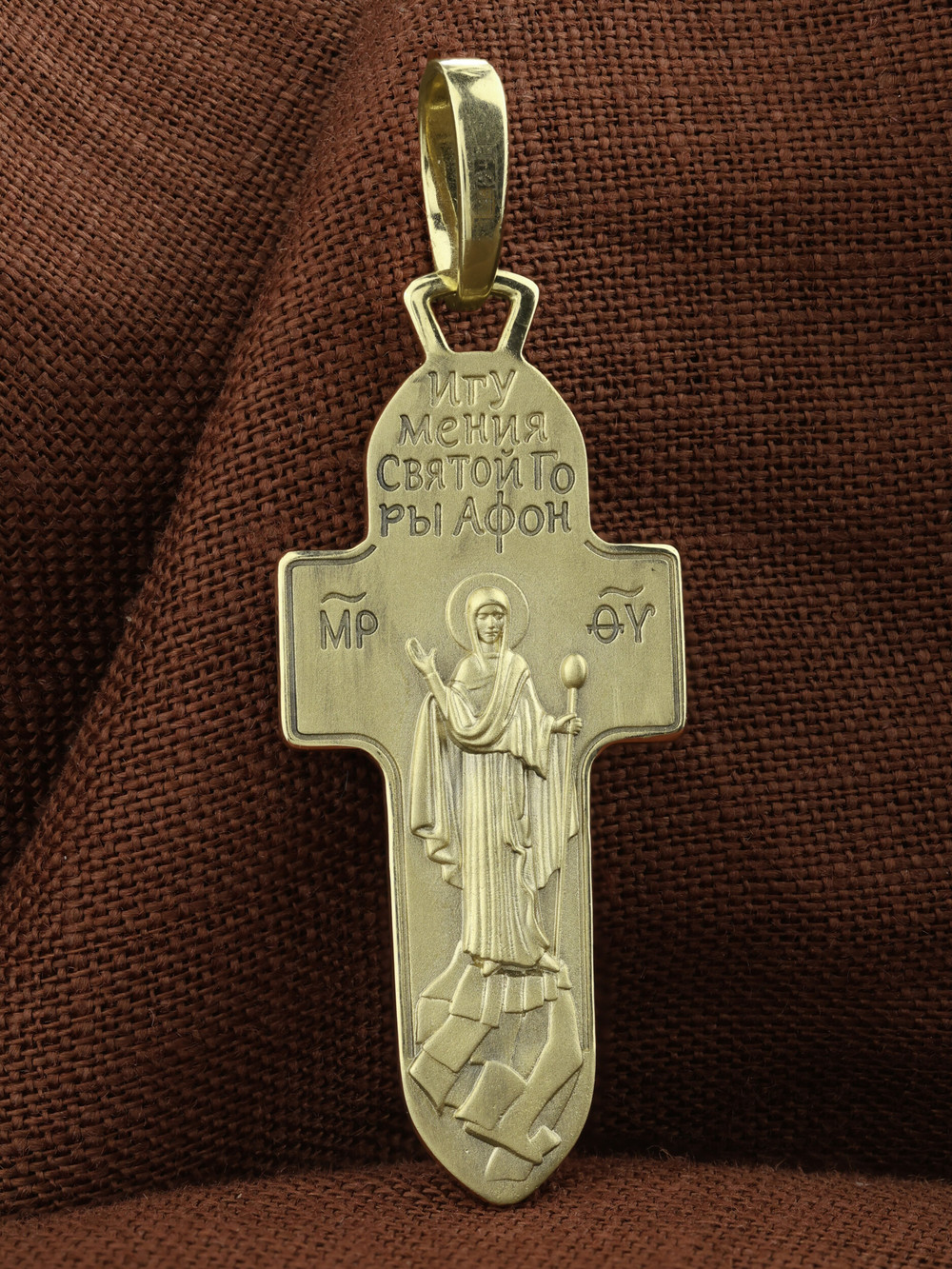 Крест из зелёного золота