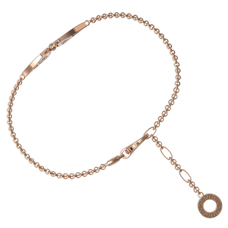 Браслет из золота c бриллиантами и перламутром