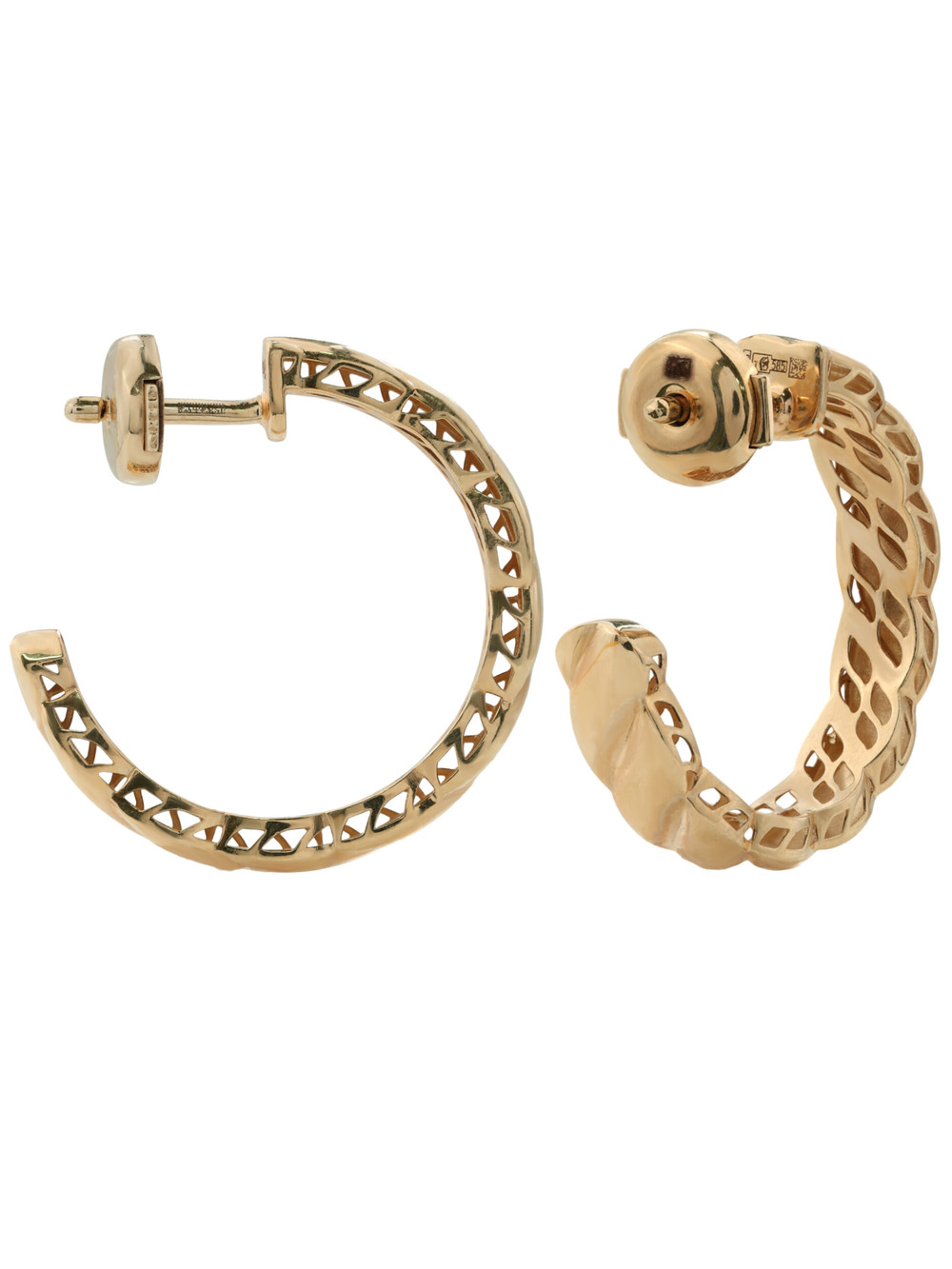 Серьги из золота