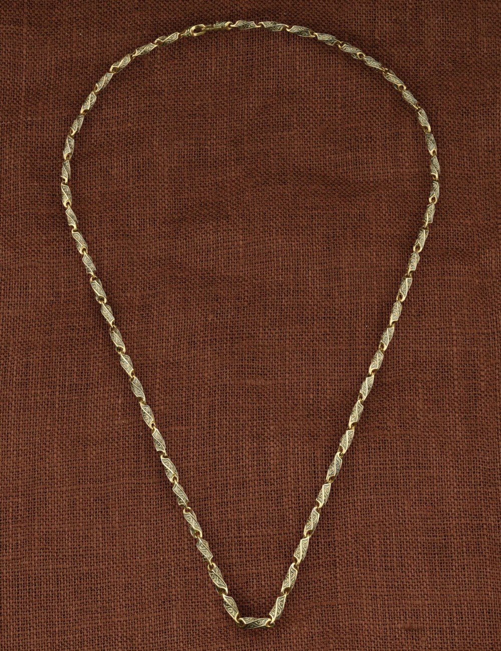 Цепь из лимонного золота 585 пробы