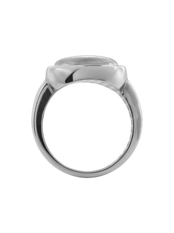 Кольцо из белого золота