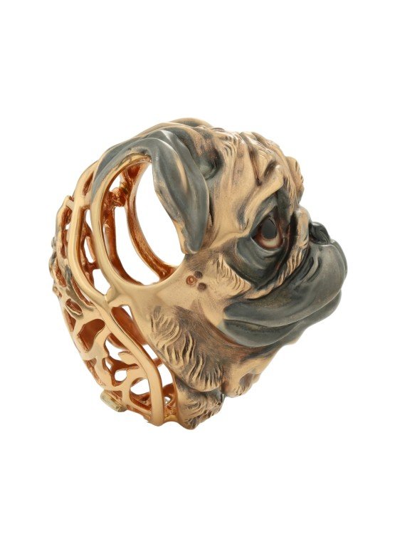 Подвеска из золота c эмаль